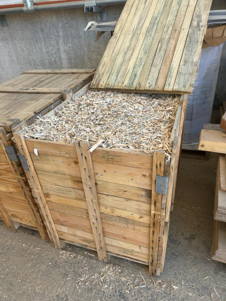 Kiste-Holzhackschnitzel